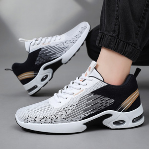 Chaussures de sport de style <span class=keywords><strong>basket</strong></span>-ball pour hommes vente directe en usine printemps nouveau modèle semelle souple rembourrée vente en gros chaussures transfrontalières - Product Image 2
