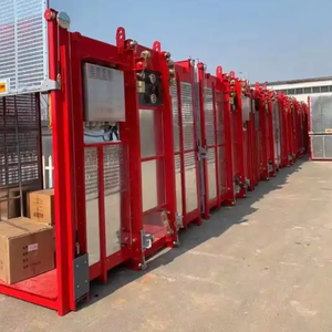 <span class=keywords><strong>Montacarichi</strong></span> Elettrico a Doppia Gabbia per Cantieri Edili, Elevatore per Merci e Passeggeri - Product Image 6