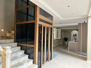 Tek Katlı Evler İçin Güzel Tasarımlı Dikey Hidrolik Asansör/Ev Asansörü 4 Katlı/Dış Mekan Asansörü Küçük Evler İçin - Product Image 5