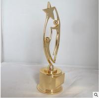 Élégamment Conçu Unique Personnalisé De Luxe En Métal Matériel Musique Trophée Trophée de danse/Trophée pour école de danse