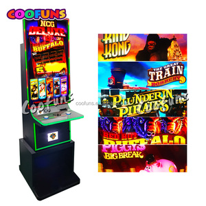 Machine <span class=keywords><strong>de</strong></span> <span class=keywords><strong>jeu</strong></span> King Kong Red Hot Buffalo 5 en 1 multi-compétences NCG DELUXE 3 à pièces avec BV et imprimante - Product Image 3