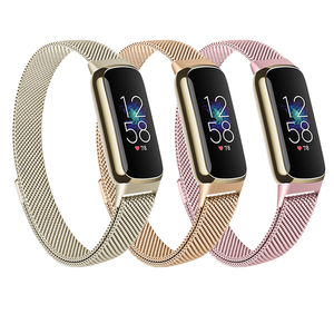 Personnalisé pour <span class=keywords><strong>Fitbit</strong></span> Lux Sport Strap <span class=keywords><strong>Bracelet</strong></span> de montre intelligente magnétique de <span class=keywords><strong>luxe</strong></span> <span class=keywords><strong>Bracelet</strong></span> de remplacement gravé pour <span class=keywords><strong>Fitbit</strong></span> <span class=keywords><strong>Luxe</strong></span> - Product Image 1