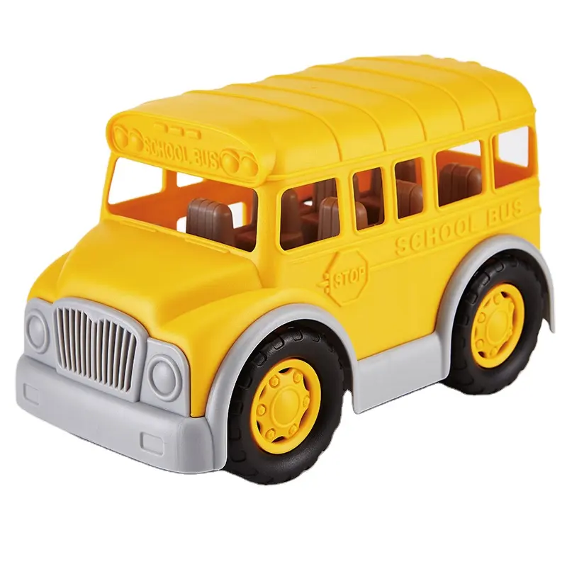 Playgo CITY scuolabus Unisex giallo di plastica giocattolo scuola auto