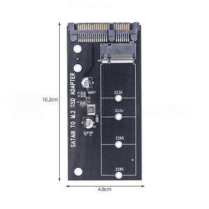 用于固态硬盘2230 2242 2260 2280的<span class=keywords><strong>M</strong></span>.<span class=keywords><strong>2</strong></span>固态硬盘NGFF至SATA3.0适配器卡SATA3转换器扩展卡 - Product Image 4