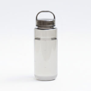 Botella de agua deportiva promocional transparente tipo vidrio, libre de BPA, para el gimnasio y actividades diarias. - Product Image 1