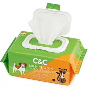 Lingettes pour animaux de compagnie pour les yeux, désodorisantes, lingettes pour les oreilles et les yeux des animaux de compagnie - Product Image 2