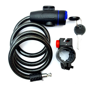 Antivol de chaîne robuste pour moto en métal avec 2 clés pour une sécurité maximale et un renforcement accru - Product Image 4