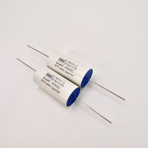 <span class=keywords><strong>Condensateur</strong></span> à Film Argent 2.2 <span class=keywords><strong>UF</strong></span> 400 V Métallisé PP MKP Fils Axiaux à Faible Perte pour Haut-Parleur Crossover & Tube Amp Bevenbi - Product Image 4