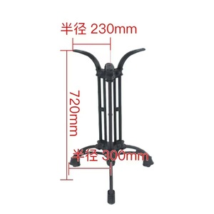 Pied de meuble en fonte traditionnel à 3 griffes, robuste, pour usage extérieur dans les parcs, les hôtels, les restaurants - Product Image 6