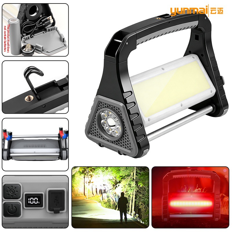 La lampe de travail portable G23 utilise une batterie 21700.
