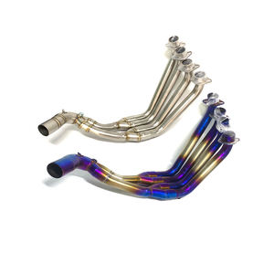 Bonne qualité CBR650R CB650R <span class=keywords><strong>Moto</strong></span> échappement avant tuyau d'échappement <span class=keywords><strong>Moto</strong></span> échappement pour <span class=keywords><strong>Honda</strong></span> cbr650f cb650f - Product Image 1