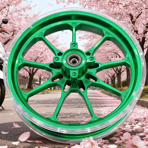 Jantes CNC en aluminium de 12 pouces à montage direct pour Honda Giorno - Jantes en alliage à motif personnalisé pour l'Asie du Sud-Est - Product Image 3