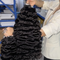 Extensions de cheveux naturels bruts du Cambodge, lots de cheveux vierges indiens Remy, vente en gros de cheveux humains bouclés vietnamiens et birmans pour revendeurs
