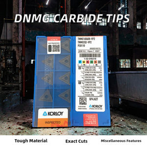 Plaquettes en carbure KORLOYS TNMG160408-VP2, outil de coupe de qualité supérieure pour tour CNC, revêtement PVD/CVD, personnalisable OEM, garantie de 3 ans - Product Image 2