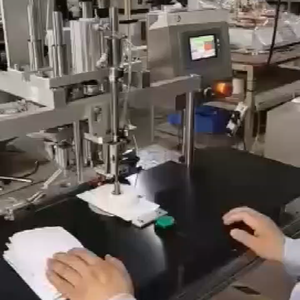 Two points face mask ear loop welding machine with low price - Product Image 2