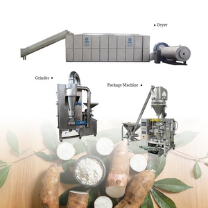 Ligne de production de farine de manioc de qualité supérieure, machine de mouture de farine pour taro et manioc, processeur de farine de manioc - Product Image 2