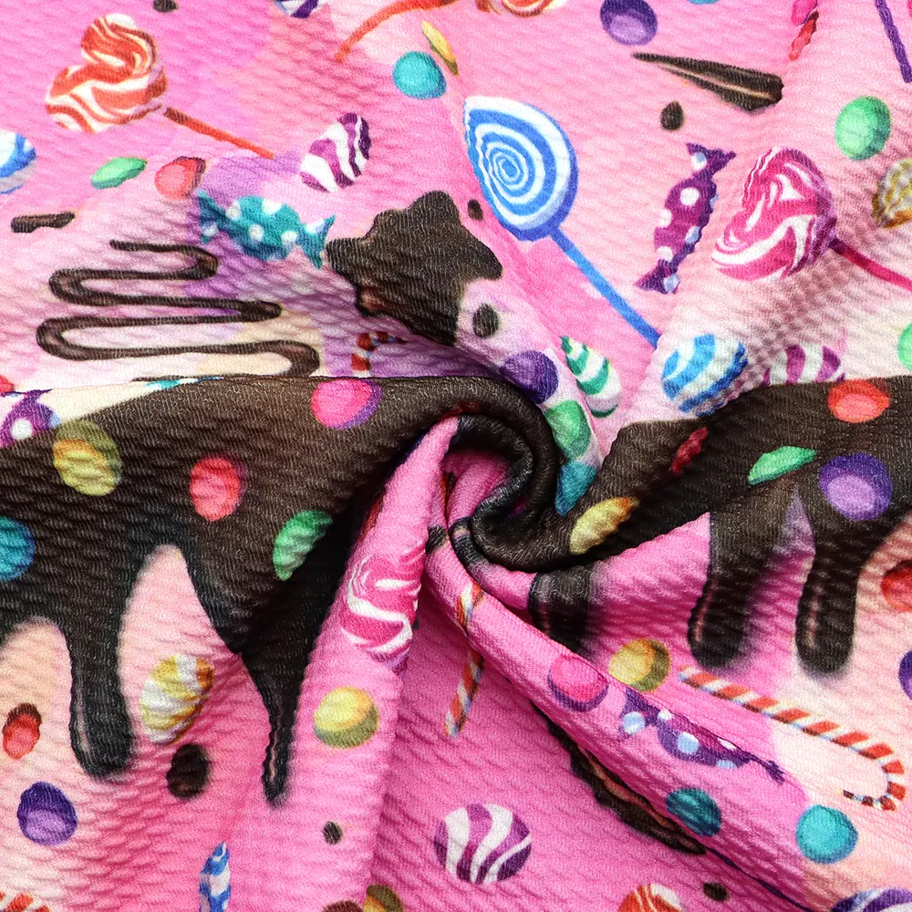 Candy Sprinkle Bullet Textured Polyester Patchwork Tissue Kids Home Textile for Sewing Doll Fabric