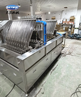 Tartelettes Skywin 10 voies Biscuits de dépôt de chocolat faisant la machine pour l'usine de production de biscuits