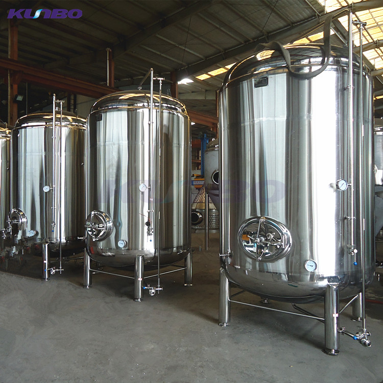 KUNBO 304 316 10BBL Brite бак 1000 литра BBT бак из нержавеющей стали цена