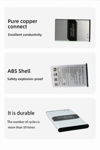 Batterie Li-polymère de remplacement 1470mAh 5.6Wh BL-49H1H pour téléphone portable Exalt VN220 Y110 Y120 3.8V Charge rapide en stock - Product Image 4