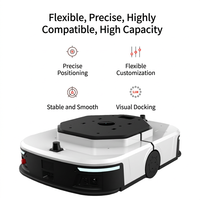 Nouveau châssis mobile autonome industriel AMR, charge utile de 400 kg, robot intelligent sans rail pour la modification AGV, Wingsoftec