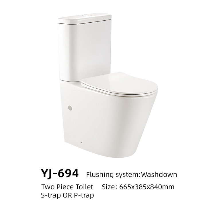 Toilettes en deux parties 6 YJ-694