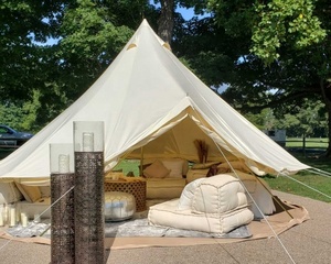 <span class=keywords><strong>Tente</strong></span> portable de Camping en toile de coton, poêle pour chauffage et cuisson, peut servir de cloche, s'utiliser en plein air - Product Image 3