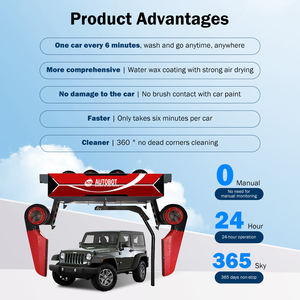 AUTOBO Machine de lavage de voiture sans contact à économie d'énergie Équipement automatique à haute pression à grande vitesse pour les franchises de stations-service - Product Image 2