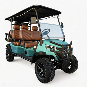Voiture électrique 6 places de fabrication professionnelle avec configuration optionnelle, idéale pour le <span class=keywords><strong>golf</strong></span> – Fabrication chinoise - Product Image 1