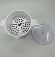 Usine nouveau design 1.2L blanc silicone voyage nouilles hot pot électrique pot de chauffage pliant pâtes cuiseur électrique