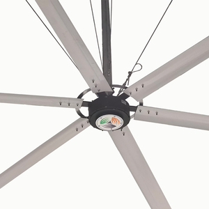 26ft hvls Quạt trần công nghiệp mạnh mẽ <span class=keywords><strong>8M</strong></span> động cơ bánh răng thời gian dài bảo hành nhôm lưỡi điện cho thời gian dài sử dụng - Product Image 4