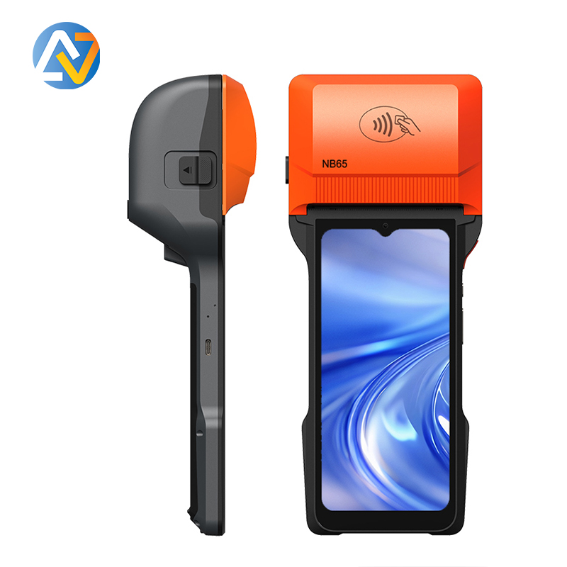 Новое поступление, портативные 6-дюймовые смарт-системы NB65 с NFC-считывателем/термопринтером/сканером штрих-кодов, Sim-картой Mifare 4g