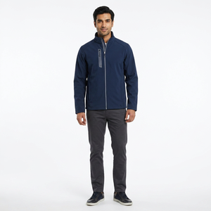 Veste Softshell Personnalisée 2026 pour Hommes, en Nylon Imperméable avec Poches en Spandex, OEM, Poches Souples Économiques pour l'Hiver - Product Image 1