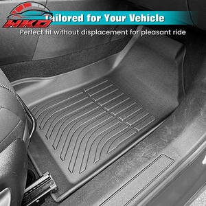 Tapis de sol pour Kia Sorento 2021-2025, toutes saisons, TPE, moulés en 3D, antidérapants, 4 pièces, imperméables - Product Image 5