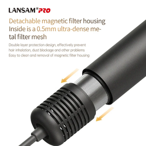 Brushless Hollow Strong Wind Negative Ions Hair Dryer Fast Drying with Magnetic Nozzles One <b>Step</b> Oem Odm Service - Product Image 3