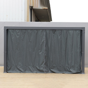 ซุ้มอลูมิเนียมอัลลอยด์พับเก็บได้หลังคาเฟอร์นิเจอร์กลางแจ้งกันสาดสำหรับบังแดดและฝนลานระเบียงหลังคาซุ้มซุ้มศาลา - Product Image 4