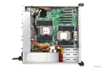 Server Edge Computing 2U Rackmount yang Digunakan di Datacenter Edge Computing 5G dengan ukuran 450mm