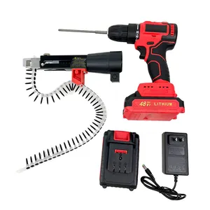 Pistola automática de tornillo <span class=keywords><strong>para</strong></span> paneles de yeso con batería <span class=keywords><strong>para</strong></span> línea de montaje, pistola de clavos inalámbrica, pistola de tornillo <span class=keywords><strong>para</strong></span> paneles de yeso - Product Image 2