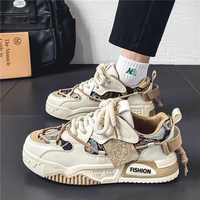 Chaussures plates décontractées pour hommes, respirantes, légères, à semelle épaisse, élégantes et tendance. Vente en gros personnalisable