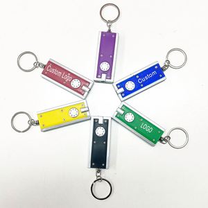 High Quality Custom Logo Mini Custom Logo Mini Carabiner Flashlight Personalized Mini Keychain Flashlight Rechargeable