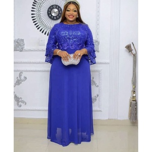 sachin and babi light blue dress Ankara Silk Ankara Mixed With Chiffon Ankara Chiffon Dress Styles