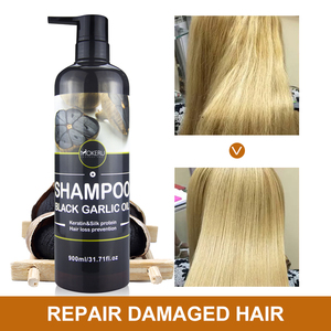 Nuevo Champú de Ajo Negro de 900 ml de Gran Capacidad, Previene <span class=keywords><strong>la</strong></span> <span class=keywords><strong>Caída</strong></span> <span class=keywords><strong>del</strong></span> <span class=keywords><strong>Cabello</strong></span> y Estimula el Crecimiento, con Función Anticaspa - Product Image 6