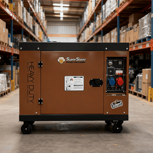 เครื่องกำเนิดไฟฟ้าดีเซลแบบพกพา 5kva 10kva ระบายความร้อนด้วยน้ำ เสียงเบา สำหรับบ้าน แคมป์ปิ้ง ใช้สำรองไฟ  สตาร์ทด้วยรีโมท 220V 380V ATS ทองแดงแท้ 100% - Product Image 1