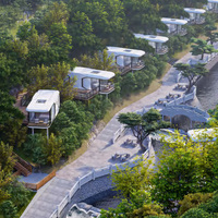 Maison capsule spatiale personnalisée haut de gamme, conteneur, mini-maison, hôtel, habitation modulaire avec design futuriste, finitions de luxe sur mesure