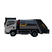 Camion compacteur de déchets Sinotruk Howo 4x2 5,8 m3 Diesel Manuel Euro 6, compression hydraulique, véhicule de collecte des ordures