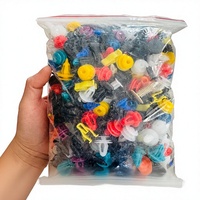 50/100/500 pièces – Clips de fixation pour panneau de porte de voiture, attaches universels en plastique pour fixation de garniture automobile, vis de verrouillage en gros