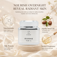 Crème Réparatrice Nuit Barrière Cutanée Best-seller 2026 à base de Pro-Xylane, Arbutine et Protéines de Soie – Hydrate et Apaise en Profondeur la Peau