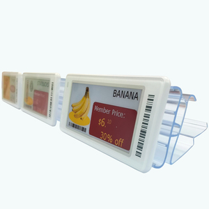 Système d'étiquettes de prix numériques E-Ink de 2,9 pouces pour supermarchés, solution ESL, étiquettes électroniques NFC pour vêtements en supermarché - Product Image 1