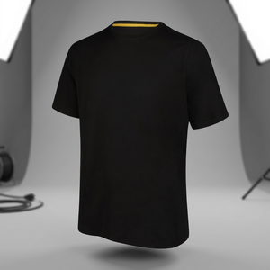 Lot de 2 T-shirts Vintage Adulte en Coton 100% Uni Noir 180 Grammes – Vente en Gros - Product Image 3