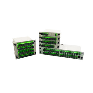 Divisor Óptico PLC Mini de Tubo de Acero APC UPC Monomodo 1x2 1x4 1x8 1x16 1x32 1x64 - Product Image 6